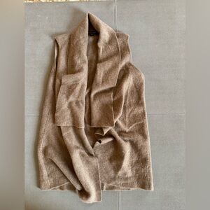 Saks Fifth Avenue Cashmere Vest Cardigan